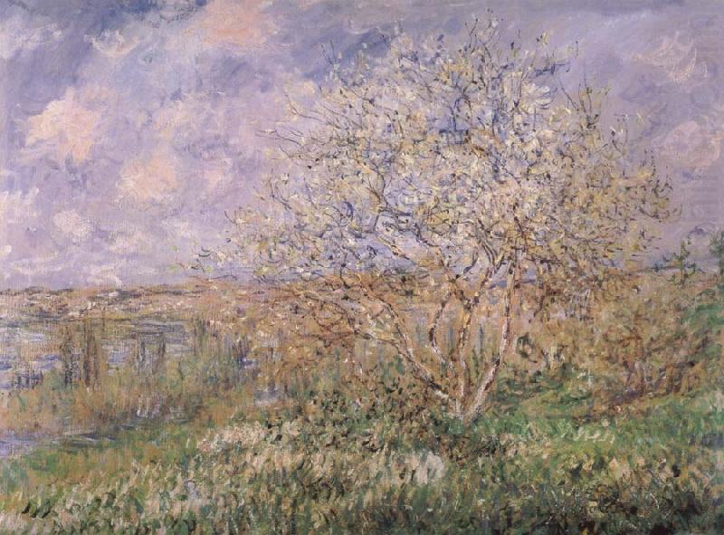 Springtime in Vetheuil, Claude Monet